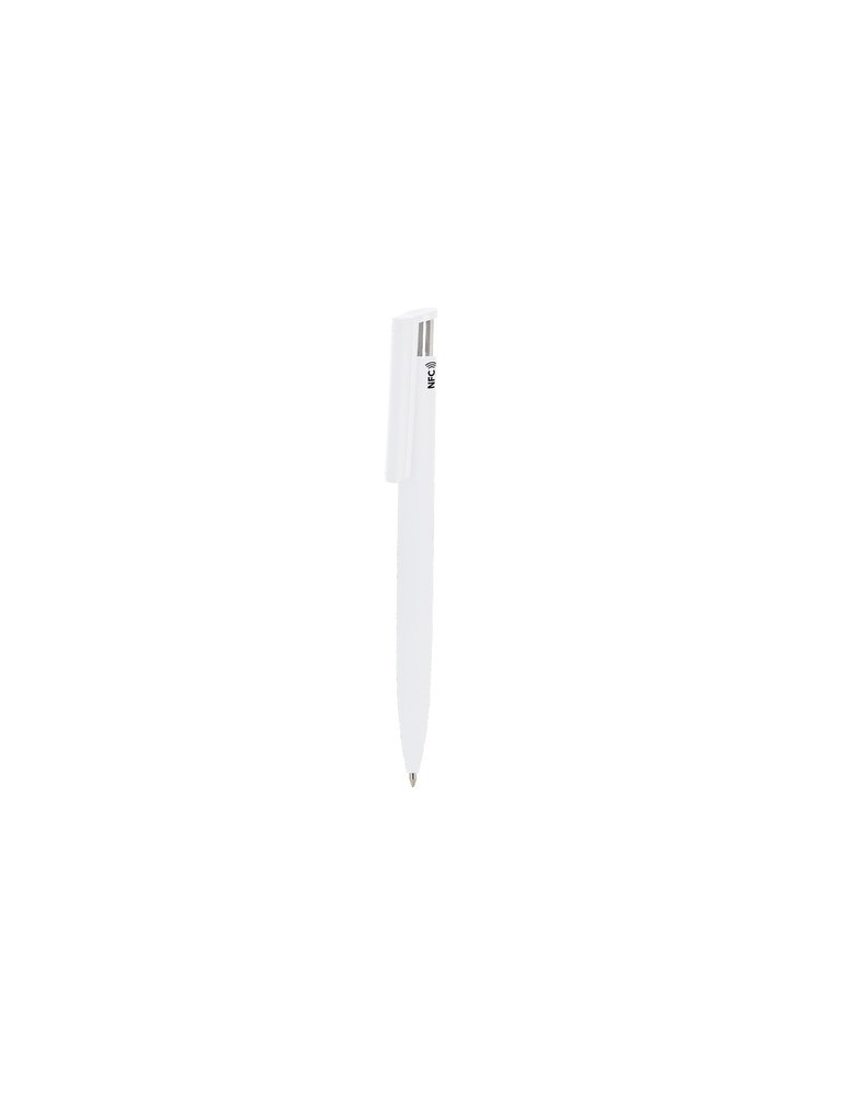 Stylo NFC Narys Couleurs : blanc personnalisable avec votre logo