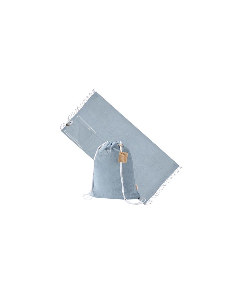 Sac à Dos Paréo Borinex Matières : coton recyclé Couleurs : bleu marine cadeau collaborateur premium