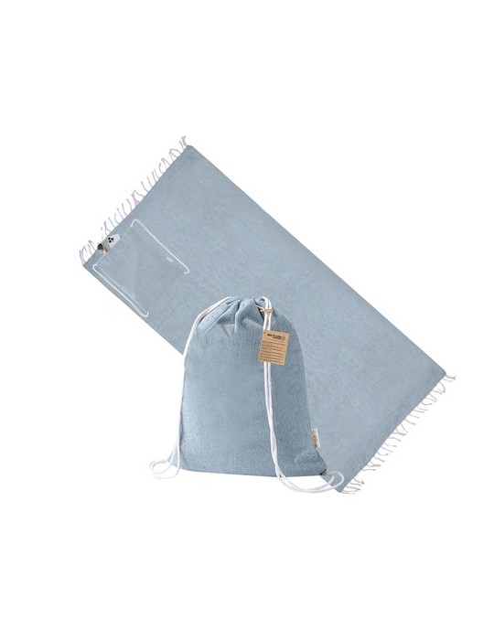 Sac à Dos Paréo Borinex Matières : coton recyclé Couleurs : bleu marine cadeau collaborateur premium