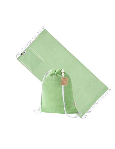 Sac à Dos Paréo Borinex Matières : coton recyclé Couleurs : vert clair impression haute définition