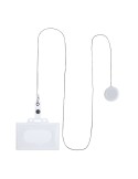 Lanyard Porte-Badge Blaires Matières : ABS Couleurs : blanc impression haute définition