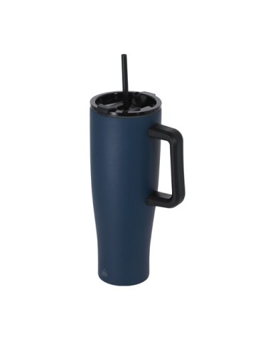 Tasse Thermique Leandrok Couleurs : blanc Matières : acier inoxydable recyclé personnalisation rapide en France