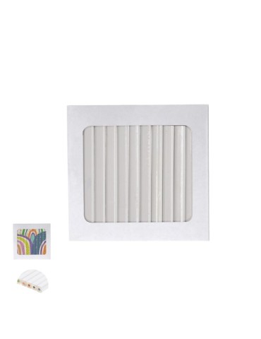 Boîte Crayons Rylard Matières : carton Couleurs : blanc