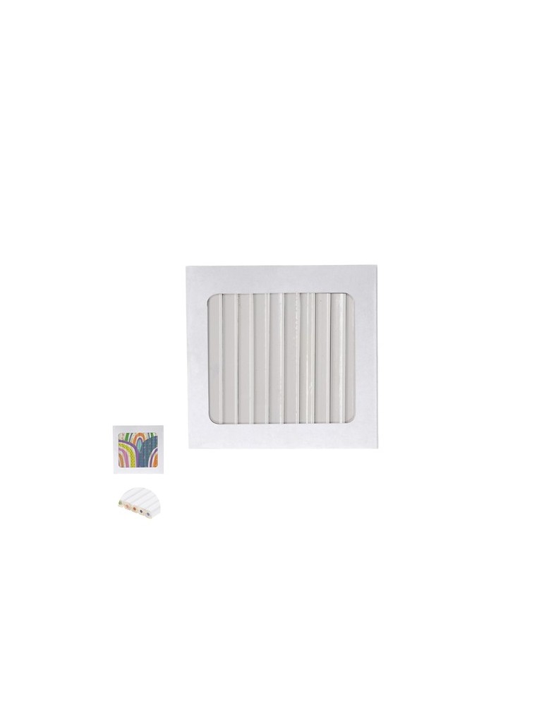 Boîte Crayons Rylard Matières : carton Couleurs : blanc