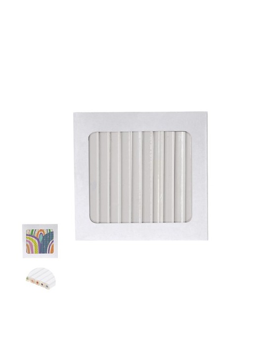 Boîte Crayons Rylard Matières : carton Couleurs : blanc