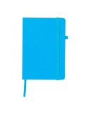Bloc Notes Krixor Couleurs : bleu clair Matières : PU recyclé objet promotionnel éco-responsable