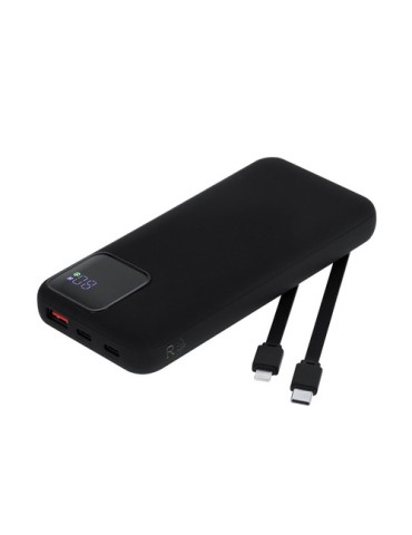 Power Bank Fatuox Matières : ABS recyclé Couleurs : bleu objet promo petit budget