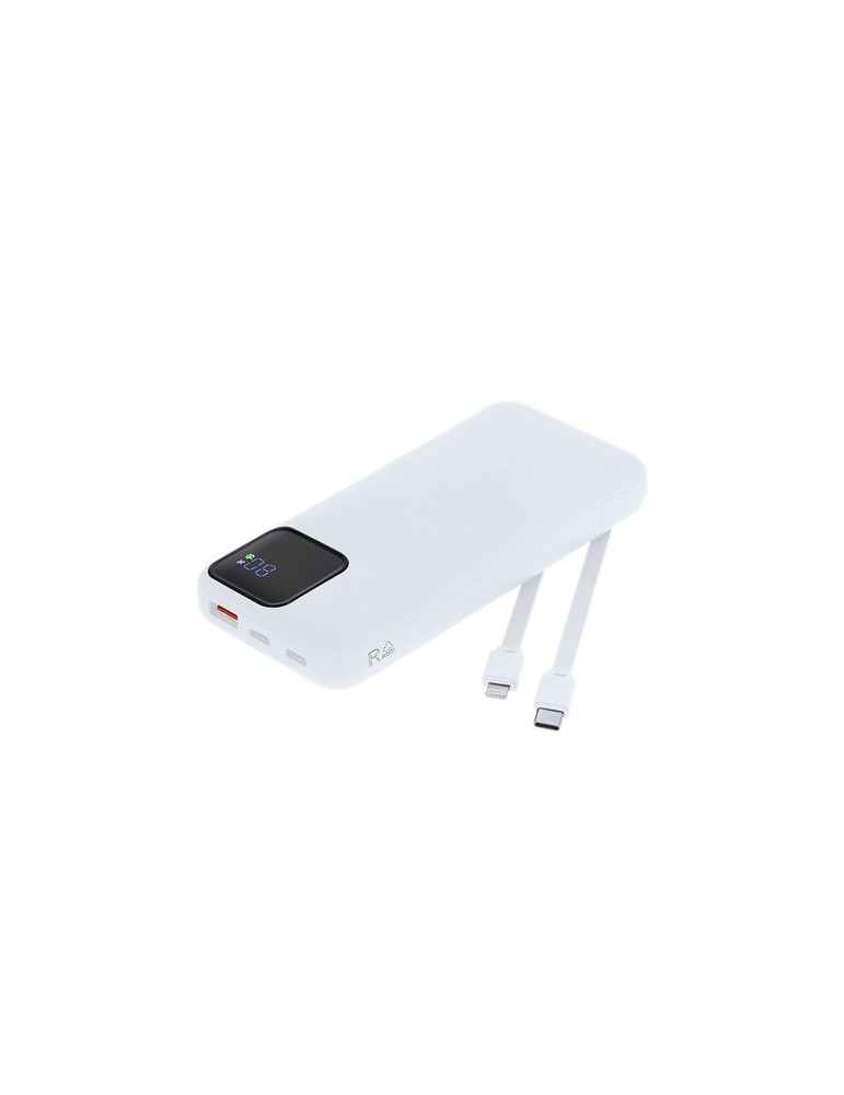 Power Bank Fatuox Matières : ABS recyclé Couleurs : rouge goodies entreprise design