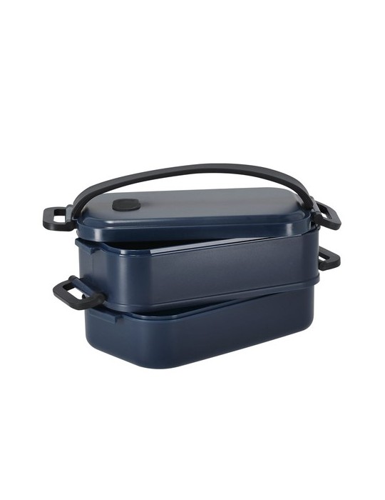 Gamelle Curibox Couleurs : bleu marine Matières : polypropylène (PP) recyclé accessoire événementiel unique