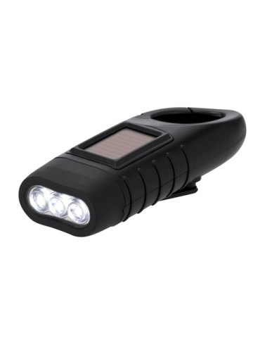 Lampe Trakip Matières : ABS recyclé Couleurs : noir cadeau entreprise pas cher