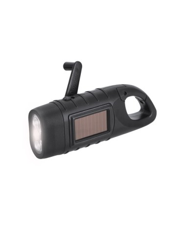 Lampe Trakip Matières : ABS recyclé Couleurs : noir goodies publicitaire événementiel