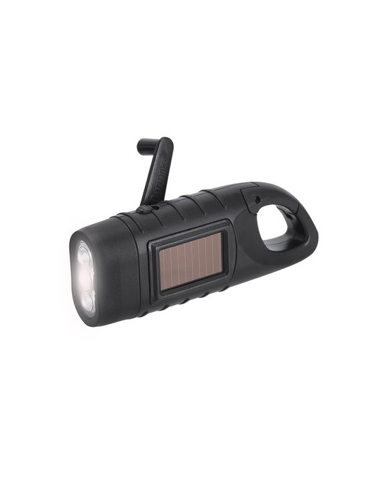 Lampe Trakip Matières : ABS recyclé Couleurs : noir goodies publicitaire événementiel