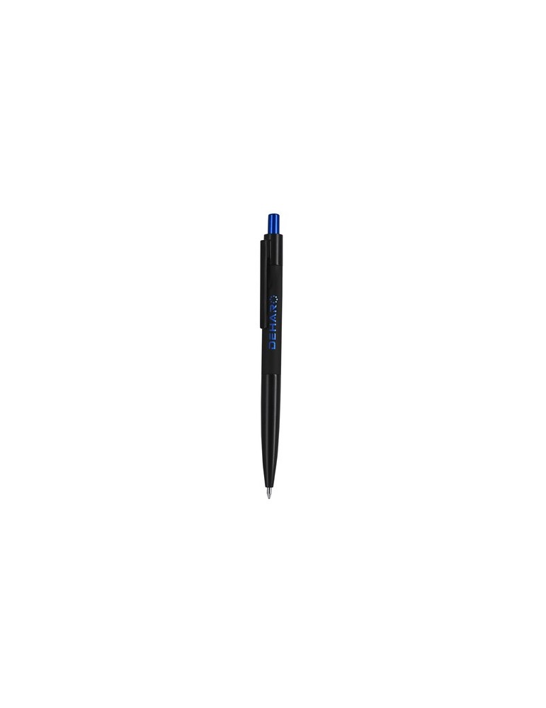 Stylo Crysta Matières : caoutchouc Couleurs : bleu cadeau entreprise pas cher
