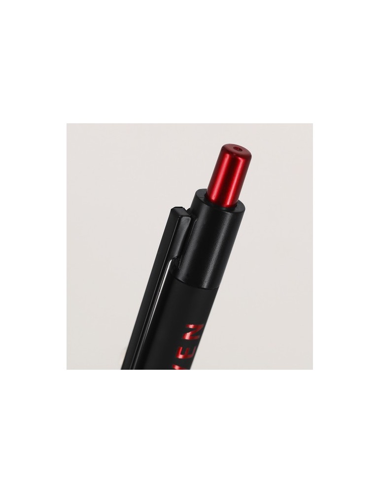 Stylo Crysta Matières : caoutchouc Couleurs : rouge goodies entreprise design