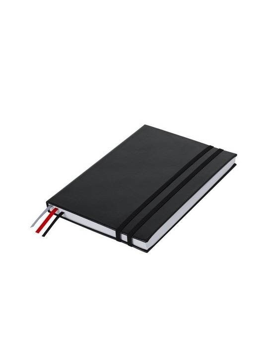 Bloc Notes Suran Matières : PET recyclé Couleurs : noir cadeau entreprise pas cher