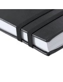 Bloc Notes Suran Matières : PET recyclé Couleurs : noir objet promotionnel éco-responsable
