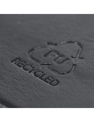 Bloc Notes Suran Matières : PET recyclé Couleurs : noir cadeau collaborateur premium