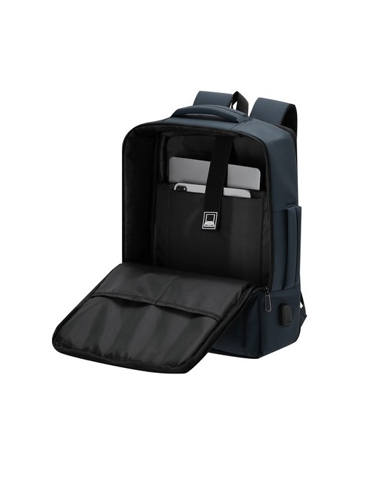 Sac à Dos Javelin Matières : PU Couleurs : bleu marine objet promo petit budget