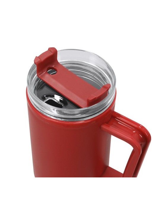 Tasse Thermique Gabrion Couleurs : bleu marine Matières : polypropylène (PP) recyclé objet promo petit budget