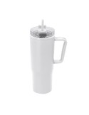 Tasse Thermique Gabrion Couleurs : blanc Matières : polypropylène (PP) recyclé cadeau entreprise pas cher