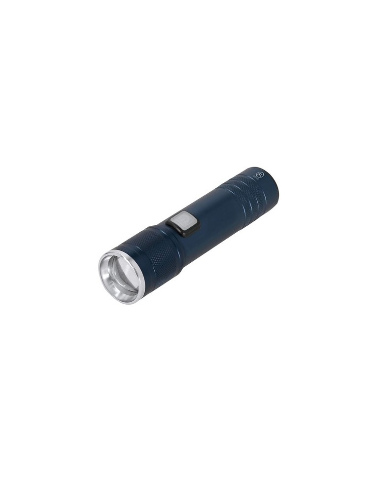 Lampe Benyor Matières : aluminium recyclé  Couleurs : bleu marine personnalisable avec votre logo