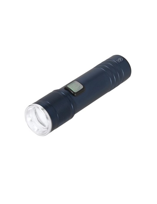 Lampe Benyor Matières : aluminium recyclé  Couleurs : bleu marine objet promotionnel éco-responsable