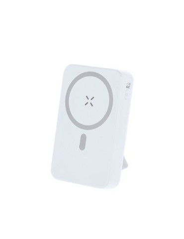 Power Bank Granzax Matières : ABS recyclé Couleurs : blanc objet promotionnel éco-responsable