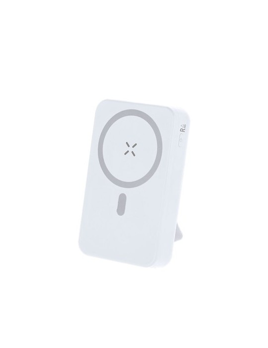 Power Bank Granzax Matières : ABS recyclé Couleurs : blanc objet promotionnel éco-responsable