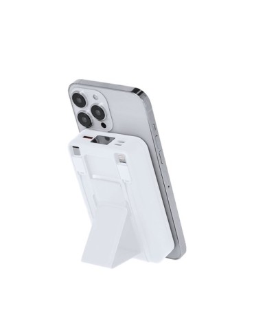Power Bank Granzax Matières : ABS recyclé Couleurs : blanc cadeau client original