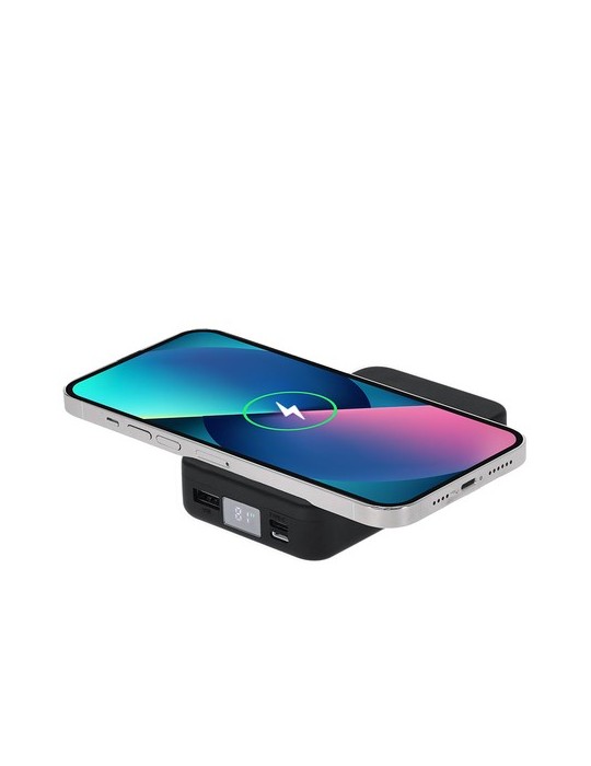 Power Bank Granzax Matières : ABS recyclé Couleurs : blanc objet publicitaire robuste