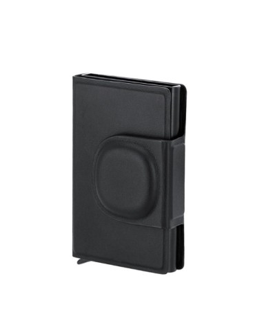 Porte-Cartes Traqueur Selkik Matières : PU Couleurs : noir cadeau entreprise pas cher