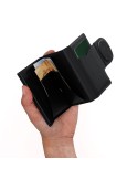 Porte-Cartes Traqueur Selkik Matières : PU Couleurs : noir marquage laser ultra précis