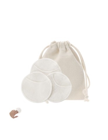 Set Disques Nettoyage Facial Dayax Matières : coton Couleurs : naturel