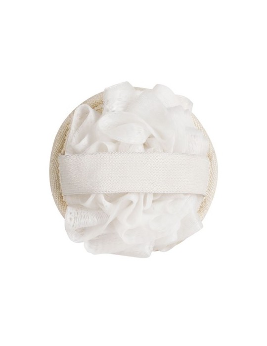 Éponge Exfoliante Worin Matières : polyéthylène (PE) Couleurs : naturel personnalisable avec votre logo
