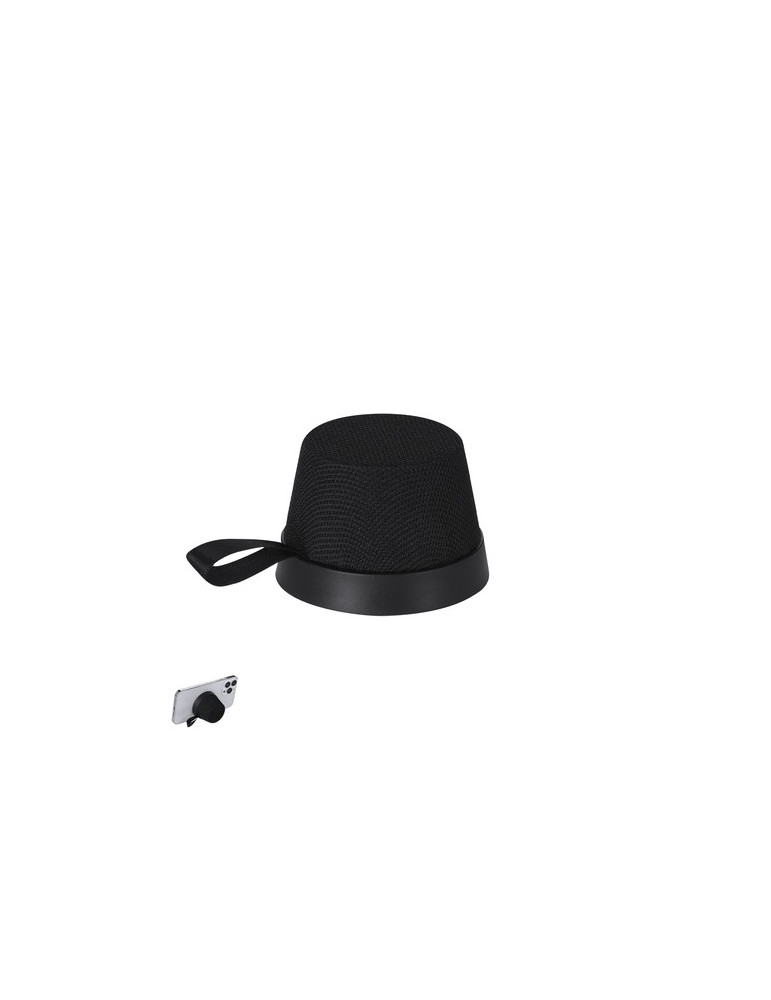 Haut-Parleur Dinarix Couleurs : noir Matières : polyester recyclé