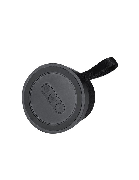 Haut-Parleur Dinarix Couleurs : noir Matières : polyester recyclé goodies publicitaire événementiel