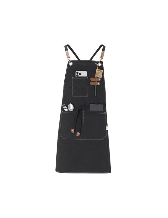 Tablier Fonor Couleurs : noir cadeau collaborateur premium