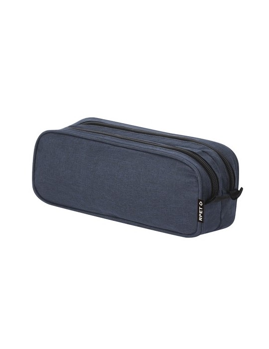 Trousse Sekins Matières : PET recyclé Couleurs : bleu marine impression haute définition