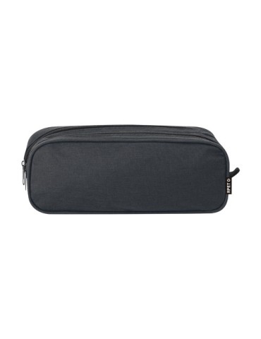 Trousse Sekins Matières : PET recyclé Couleurs : noir cadeau entreprise pas cher