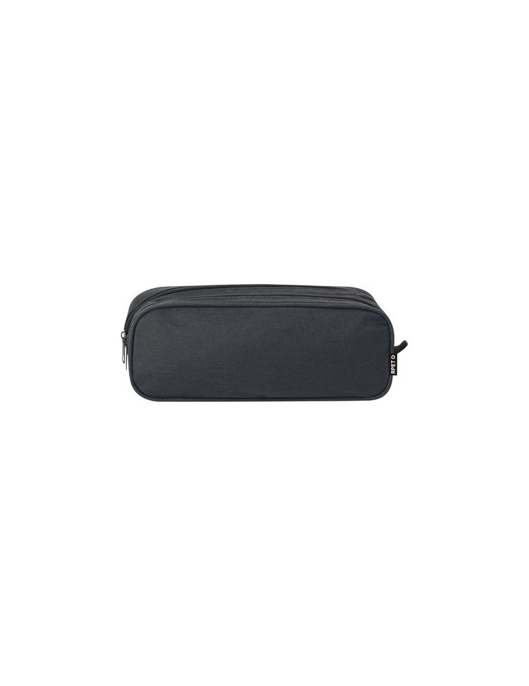 Trousse Sekins Matières : PET recyclé Couleurs : noir cadeau entreprise pas cher