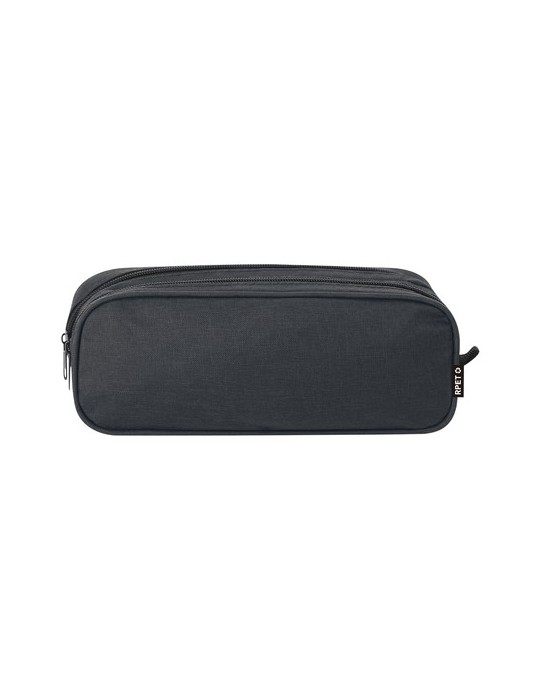 Trousse Sekins Matières : PET recyclé Couleurs : noir cadeau entreprise pas cher