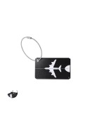 Identificateur Valise Hekla Matières : aluminium recyclé  Couleurs : noir goodies publicitaire événementiel