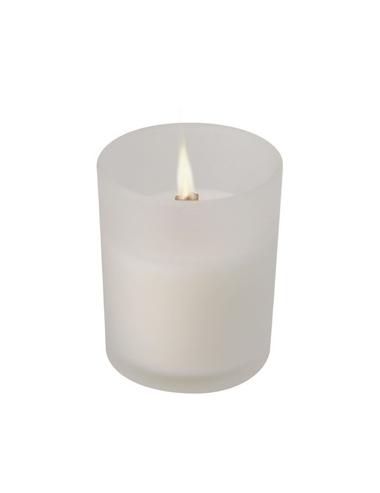 Bougie Aromatique Vetool Matières : verre Couleurs : blanc goodies publicitaire événementiel