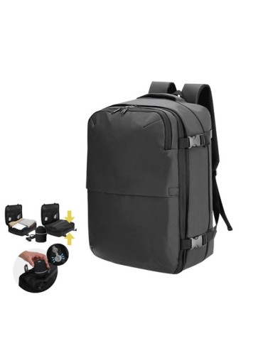 Sac À Dos Sous Vide Garnep Matières : PU Couleurs : noir