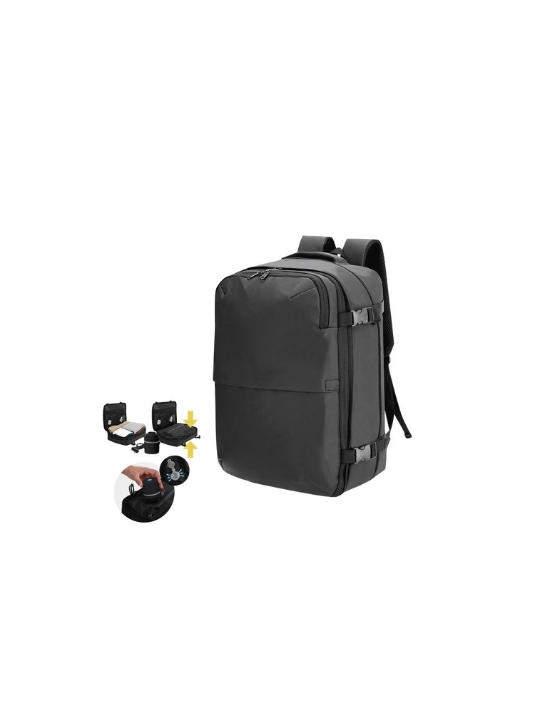 Sac À Dos Sous Vide Garnep Matières : PU Couleurs : noir