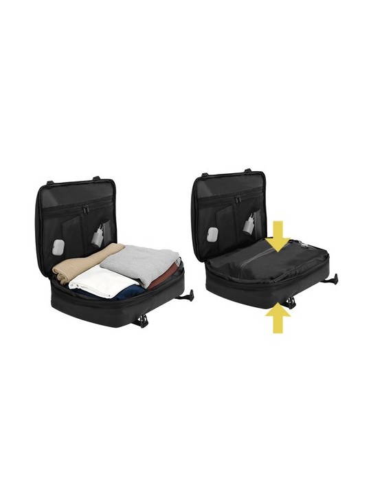 Sac À Dos Sous Vide Garnep Matières : PU Couleurs : noir impression haute définition