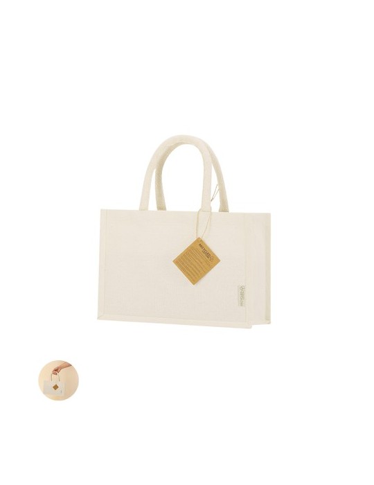 Sac Hyssop Matières : coton recyclé Couleurs : naturel