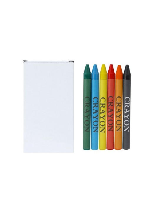 Boîte Crayons Cucko Matières : carton Couleurs : blanc personnalisable avec votre logo