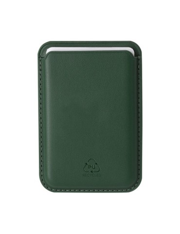 Porte-Cartes Silvan Couleurs : vert foncé Matières : PU recyclé
