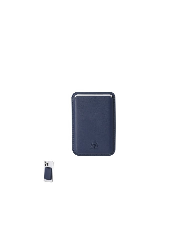 Porte-Cartes Silvan Couleurs : vert foncé Matières : PU recyclé impression haute définition